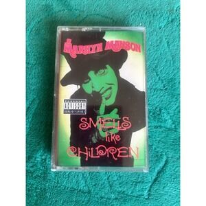 MARILYN MANSON - SMELLS LIKE CHILDREN (1995) CASSETTE VTG METAL SWEET DREAMS+++